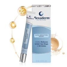 Plexaderm Rapid Reduction Eye Serum - Visibly Reduces Under-Eye Bags, Wrinkles  