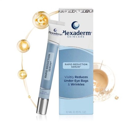 Plexaderm Rapid Reduction Eye Serum - Visibly Reduces Under-Eye Bags, Wrinkles 