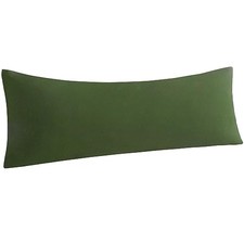 Body Pillowcase - Brushed Microfiber 20x54 Body 20" x 54" Olive Green