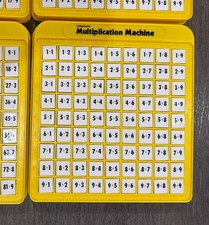 Lakeshore Addition Subtraction Division Multiplication Machines Set Math Games
