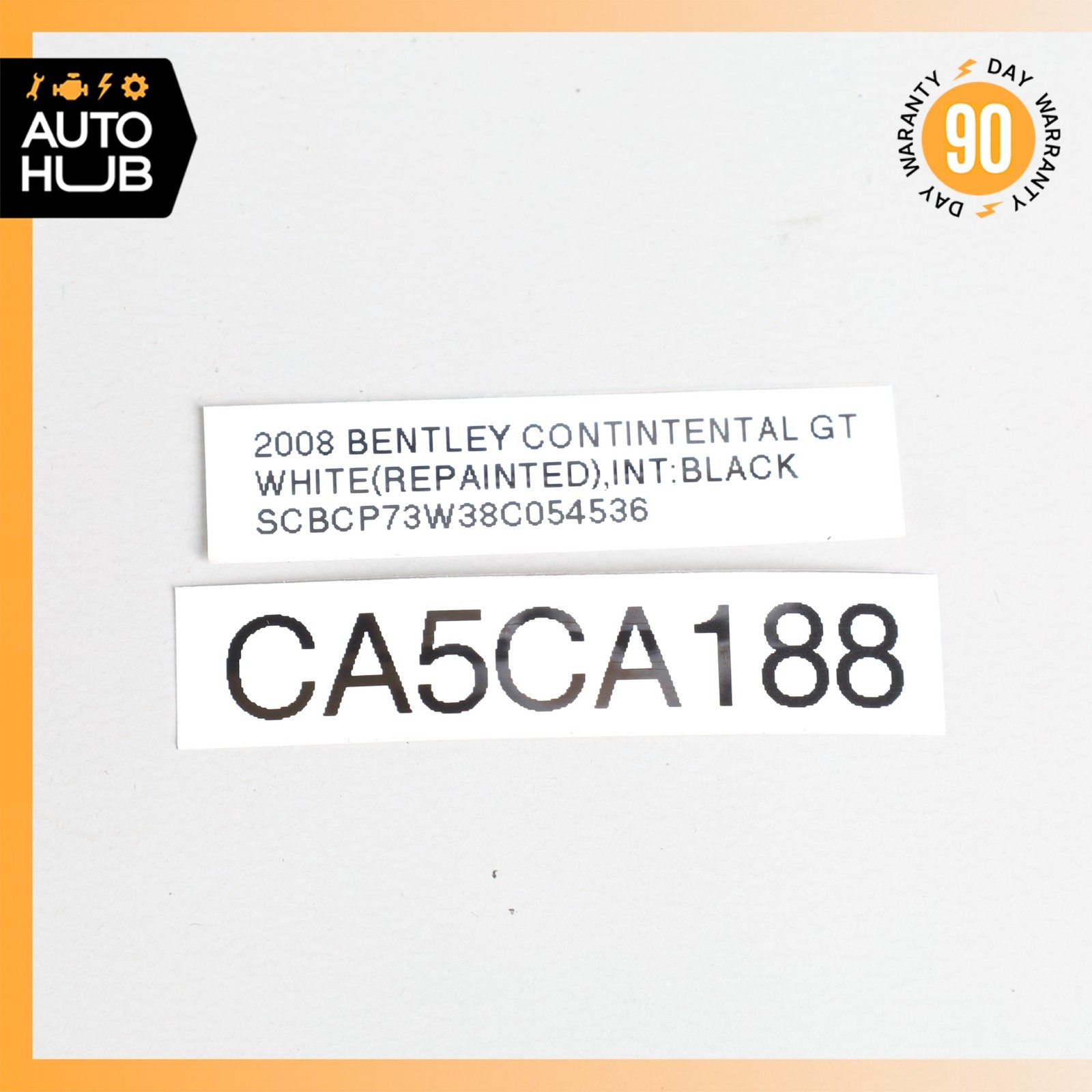 03-11 Bentley Continental GT GTC Rear Left Bumper Holder Support Bracket OEM 87k