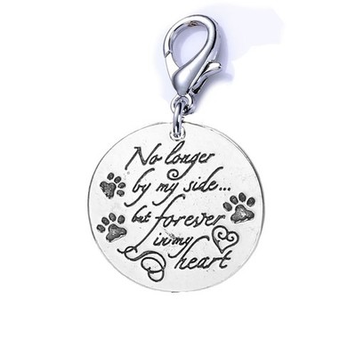 Sexy Sparkles Pet Memorial Clip-On Charm   Dog & Cat Loss,  No Longer By My... 