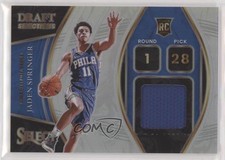 2021 Panini Select Draft Selections Memorabilia Silver Prizm Jaden Springer 4k8