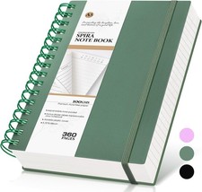 Spiral Notebook Journal, 360 Pages College Ruled Notebooks, Lined Thick Journals