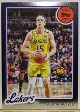 2025-26 Topps Basketball - Austin Reaves 1980-81 #80BK-6 - Lakers