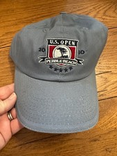 us open 2010 pebble beach gray baseball cap