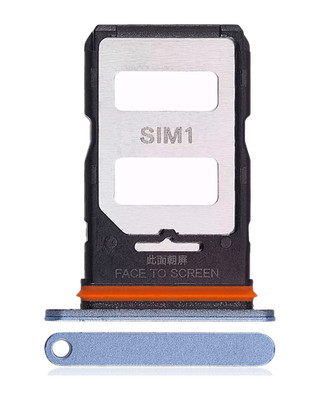 Replacement Sim Card Tray Compatible For Xiaomi Redmi Note 13 Pro Plus 5G (Blue)