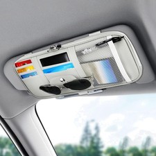 Auto Sonnenblende Organizer  Brillenhalter Kartenfächer Stifthalter