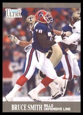 Bruce Smith 1991 Ultra #8 Buffalo Bills NFL READ FREE SHIPPING AutographDen