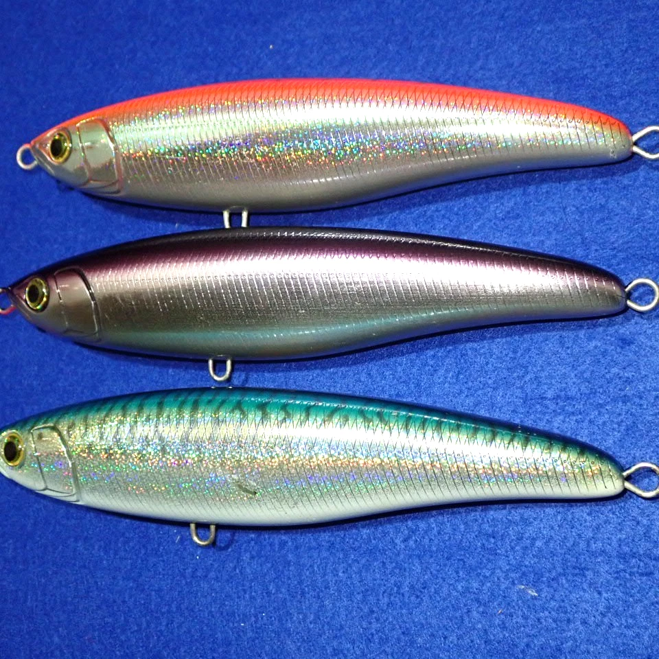 Lápiz de buceo JDM MARIA JAPAN Topwater Lure CARGADO 180-75 X 3 Yellowtail Tuna GT Foto 4 de 4