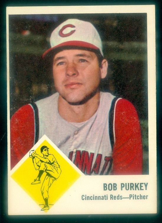 1963 FLEER #35 BOB PURKEY EX