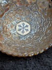 RARE Dugan Garden Path Variant 7" Rose Bowl Marigold Carnival 1912c — photo 8
