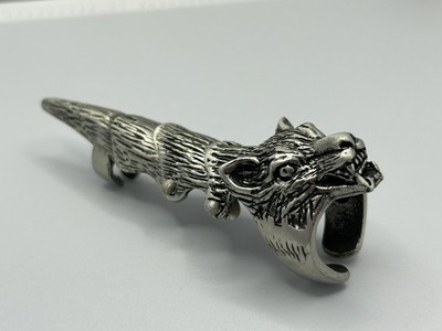 Gothic Full Finger Armor Wolf Ring Articulated Knuckle Witcher 