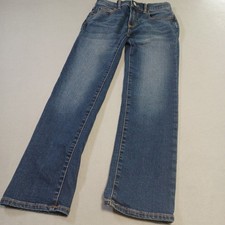 Gap Denim Kids Boys Size 10 Regular Stretch Straight Jeans Medium Wash Blue