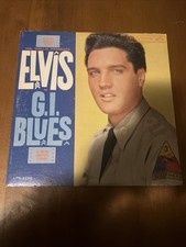 vintage ELVIS PRESLEY record G.I. BLUES RCA Victor LPM-2256