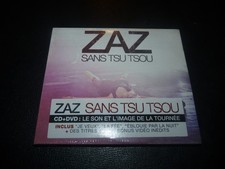 COFFRET CD + DVD DIGIPACK NEUF "ZAZ : SANS TSU TSOU"