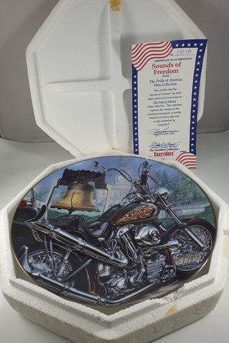 EASYRIDERS HAMILTON PLATE COLLECTION SUONI DI LIBERTÀ #0817A PUBBLICAZIONI 1997 - Foto 2 di 2