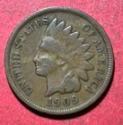 1909 US Indian Head Cent! VG/FINE! Last Year Issue! Lower Mintage Old US Coin
