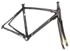 Specialized Tarmac Pro Carbon Road Bike Frameset 52cm Raw Gold 700c QR Rim 2008