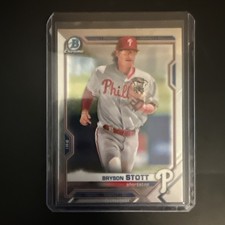 2021 Bowman - Chrome Prospects Bryson Stott #BCP-17 (RC)