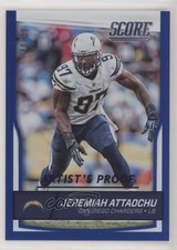 2016 Score Jumbo Artist's Proof 30/50 Jeremiah Attaochu #269 1o3