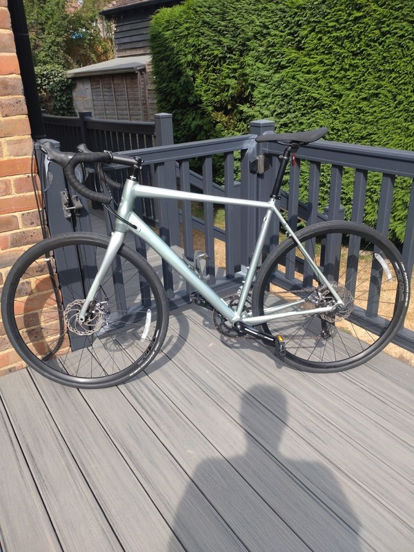 Cannondale Synapse S2 Road Bike, Size 58,  Disc Brakes,  Blue, Unmarked.