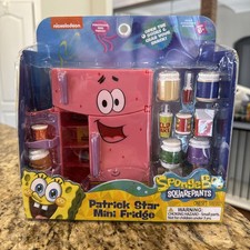 SpongeBob Squarepants Patrick Star Toy Mini Fridge  SpongeBob Foods Nickelodeon