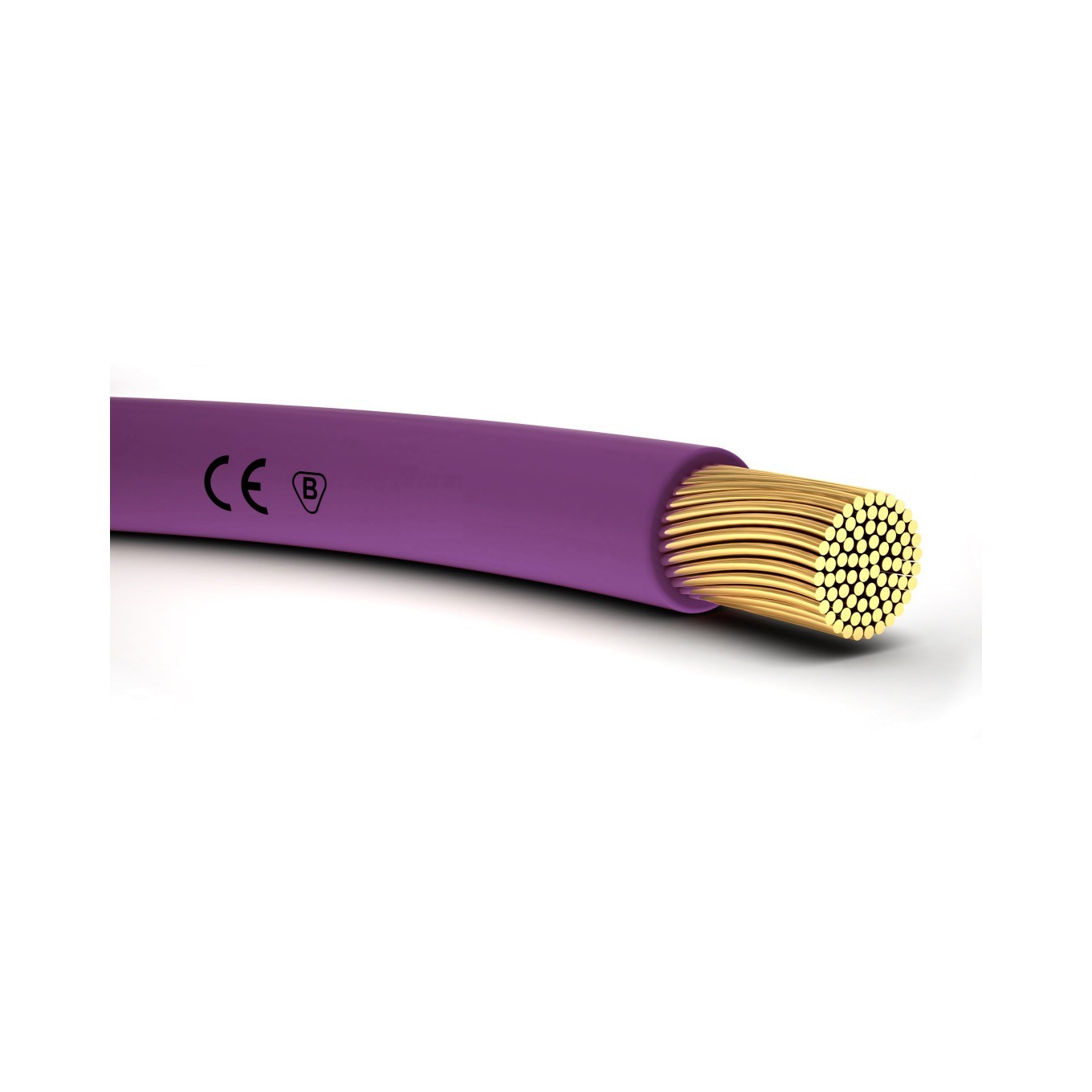 Installation Cable H07V-K (LgY) 1.5 Purple/ 100m 4520071