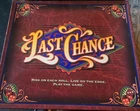 Last Chance Board Game Bidding Dice Milton Bradley 1995 Vintage 100% Complete
