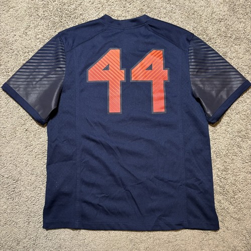 Authentic Nike Team Syracuse Orange Navy College Football Jersey Youth M - Picture 6 of 6