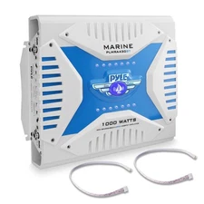 Pyle Elite 1000 Watt 4 Channel Amplifier Bluetooth Marine ATV Amp PLMRA430BT