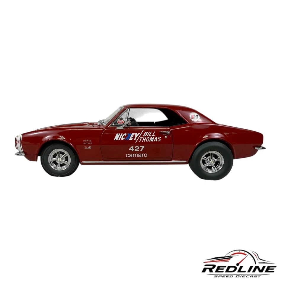 ๐บ๐ธExact Detail 1967 Nickey Camaro SS427 Bill Thomas Red COA 1:18 C3๐บ๐ธ - Image 3 of 4