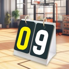Table Score Flipper Sports Scoreboard 2 Digit Lightweight Score Keeper