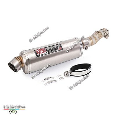 For CF-Moto 450MT Ibex 450 2024-2025 Motorcycle Mid Exhaust Link Pipe 440mm Tips