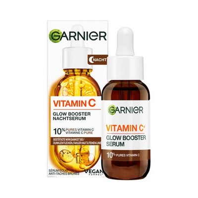 Garnier SkinActive Vitamin C Glow 30 ml, C Booster Nachtserum 