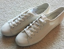 Keds Triple Kick Cotton Mesh Off White Sneakers Womens Size 8M NEW w/out box