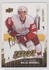 2009-10 Upper Deck MVP Gold Script 58/100 Niklas Kronwall #197 17ex