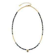 Leonardo Jewels Halskette Lola Ciao, Halsschmuck, Kette Edelstahl Glaskristalle