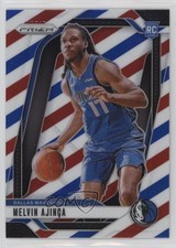 2024-25 Panini Prizm Red White & Blue Prizm Melvin Ajinca #255 1lz5