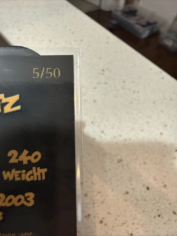 💥💥2025 Onyx Rips Nick Kurtz “Nicky Nukes” en tarjeta verde automático #5 ¡De 50!! Foto 4 de 4