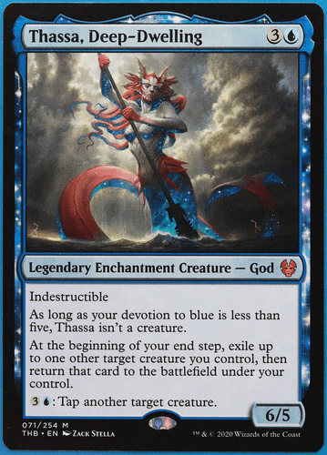 Thassa, Deep-Dwelling Theros Beyond Death NM Mythic Rare CARD (506827) ABUGames - Picture 1 of 2