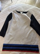 Woman Color Block Sweater XL