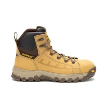 CAT Threshold Rebound Composite Toe Waterproof Slip Resistant Boots P91713 Honey