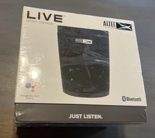 Altec Lansing "Live" Google Voice Assist Smart Speaker - Black (GVA1)