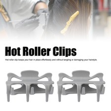 2pcs Hot Roller Clips Hair Curler Claw Clips Replacement for Women Girls Hair