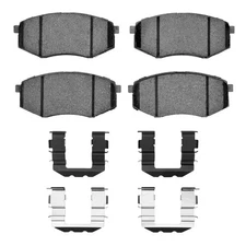 2551-1447-01 R1 Concepts 2-Wheel Set Brake Pad Sets Front for Kia Sportage 2011