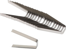  5 9/32 Tire Groover Flat Blades, 18 Pack, for Tire Regroover Tool Kit