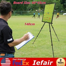 Portable Tactical Display Board Basketball Coaching Board Triangle Bracket Stand