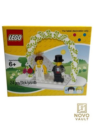LEGO Promo set# 853340 Wedding Bride & Groom table decoration NEW Great Gift!