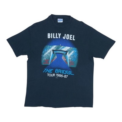 Vintage 1986 Billy Joel The Bridge Tour Shirt Size: Extra Large